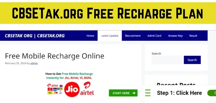 CBSETak org Free Recharge HD photo
